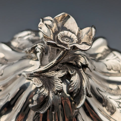 1873 年英國古董鍍銀茶/咖啡套裝埃爾金頓